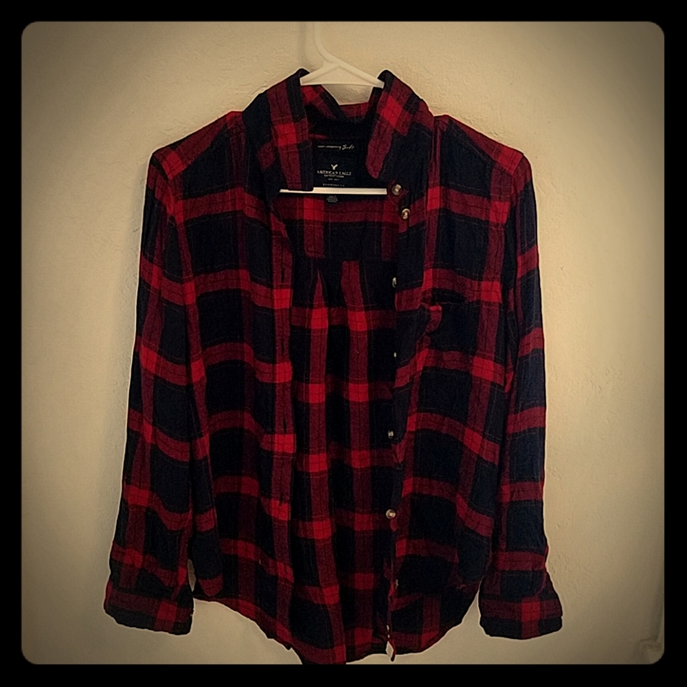Ahh-mazingly Soft American Eagle Boyfriend Flannel
